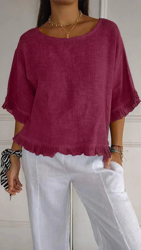 Nathalie - Linen Shirt