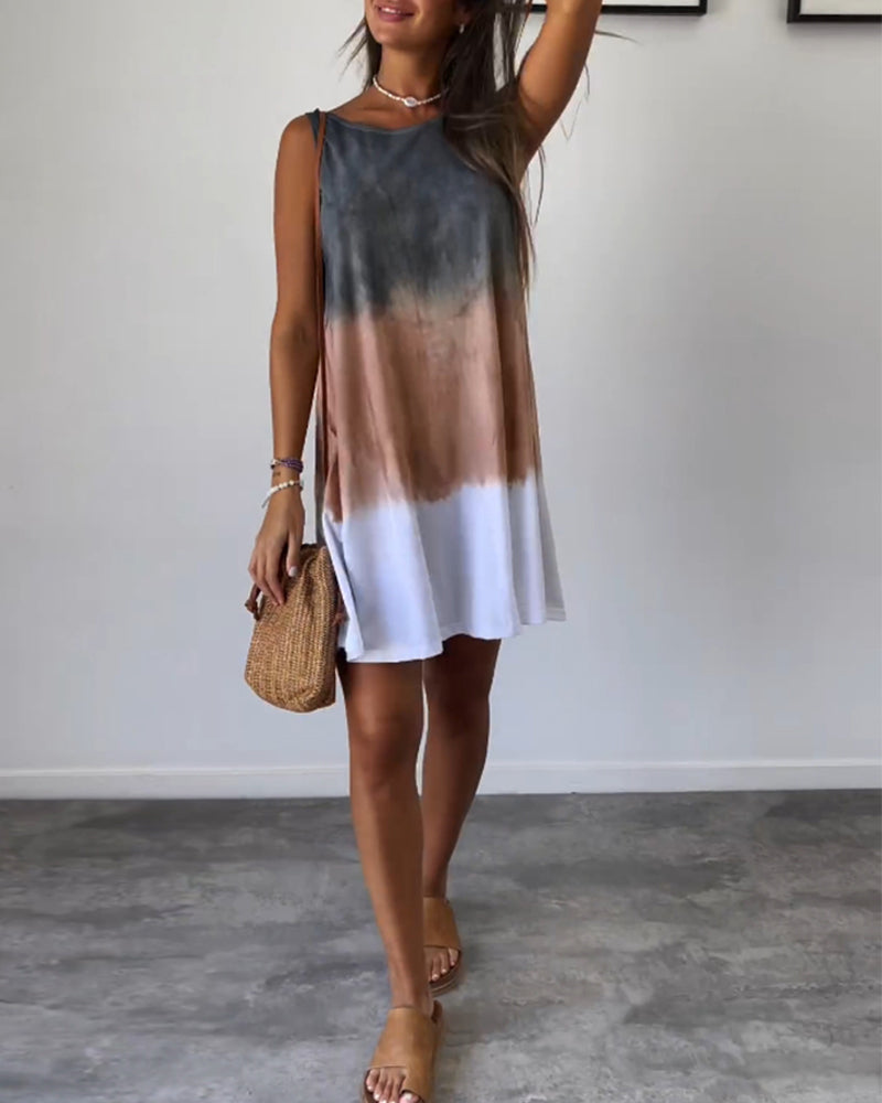 Janelle - Sleeveless Casual Dress