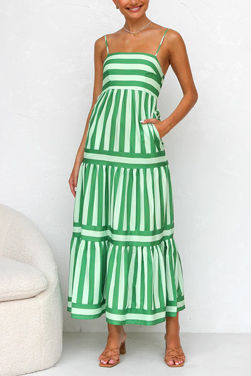 Adley - Chic Striped dress