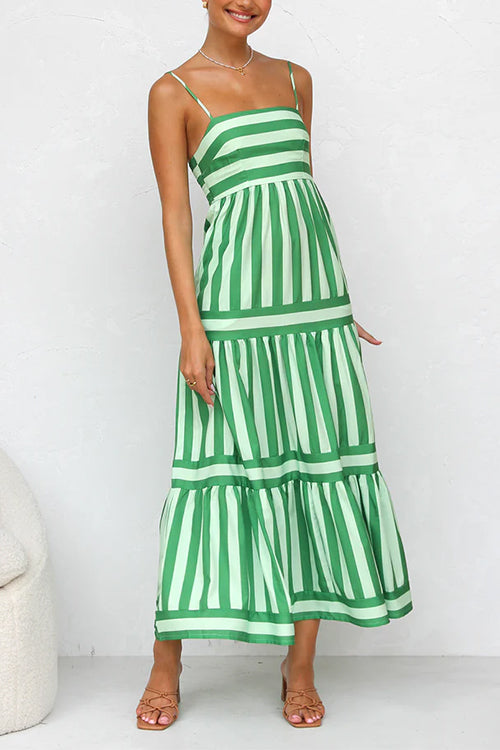 Adley - Chic Striped dress