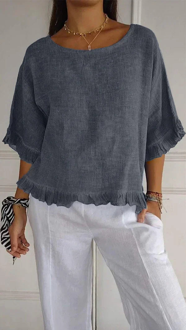 Nathalie - Linen Shirt