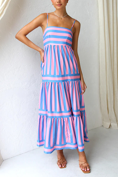 Adley - Chic Striped dress