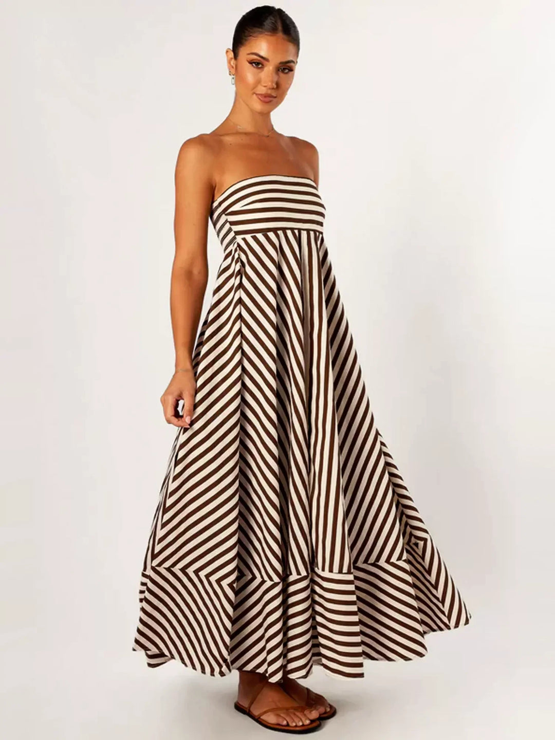 Macy - Strapless Maxi Dress