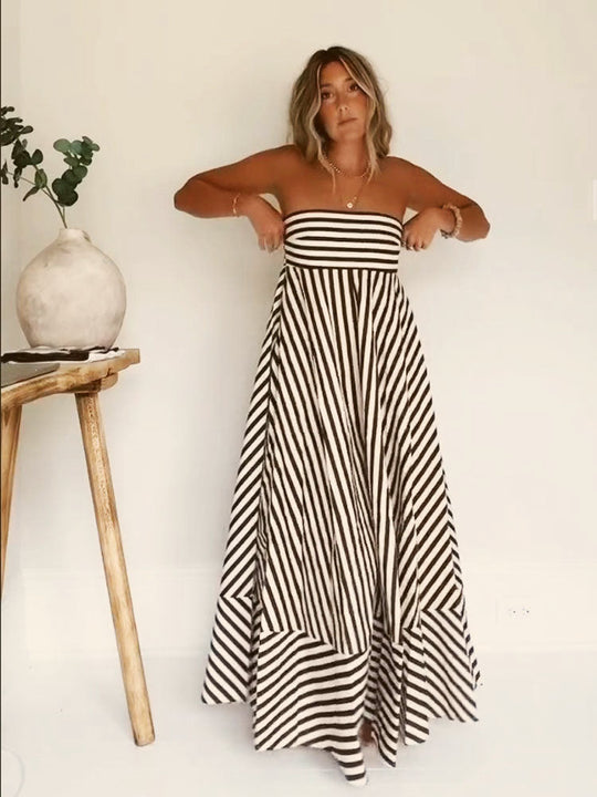 Macy - Strapless Maxi Dress