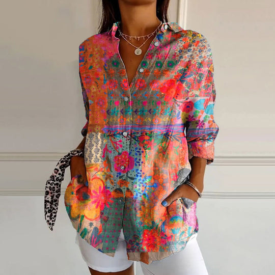 Parker -  Vintage Floral Print Blouse