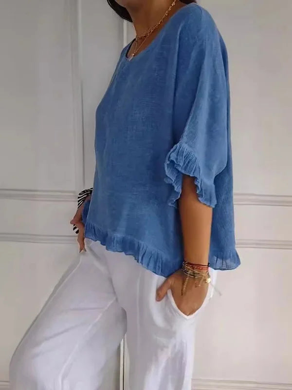 Nathalie - Linen Shirt