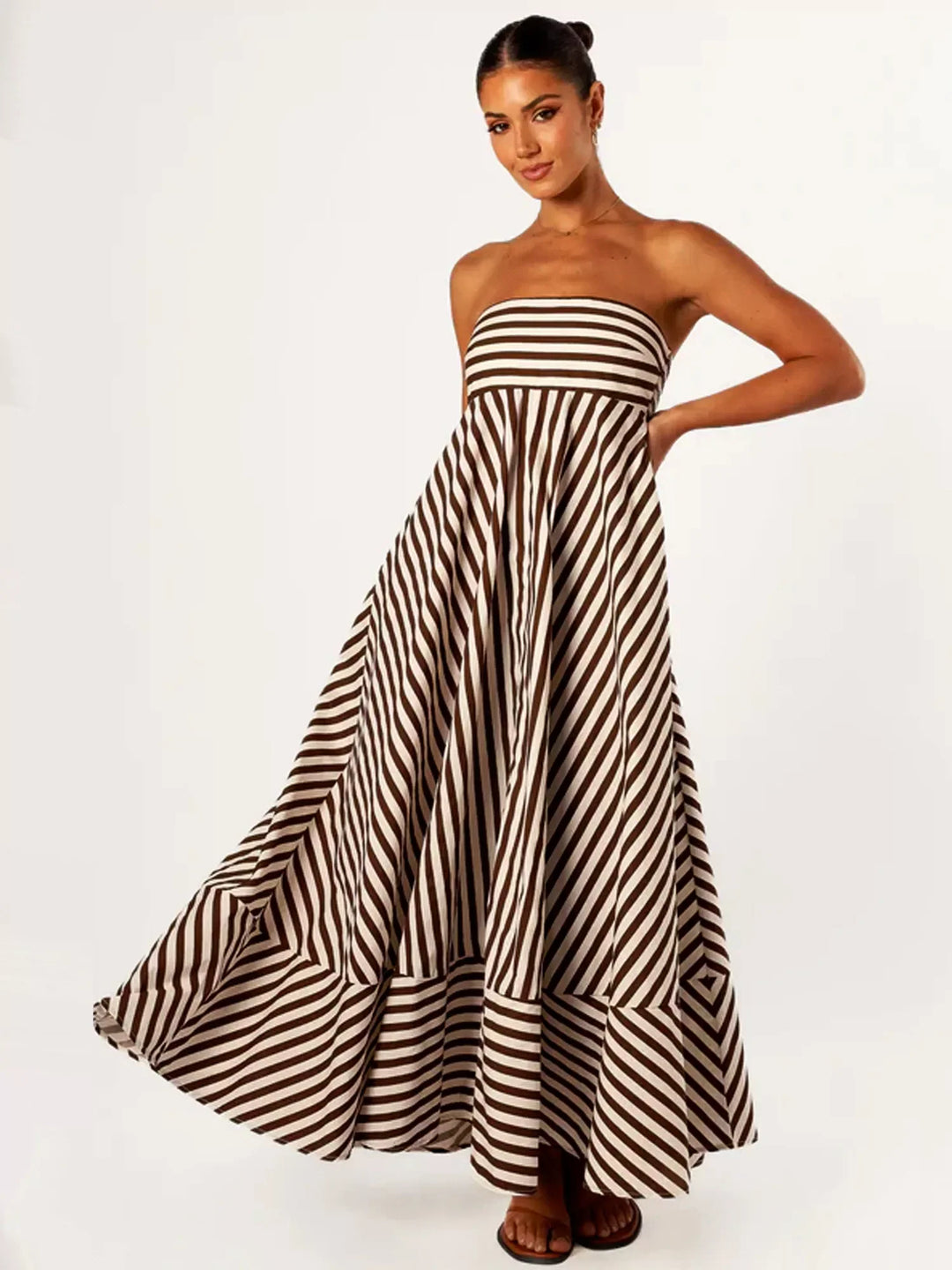 Macy - Strapless Maxi Dress