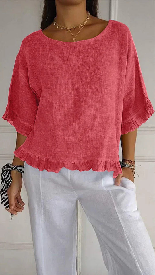 Nathalie - Linen Shirt