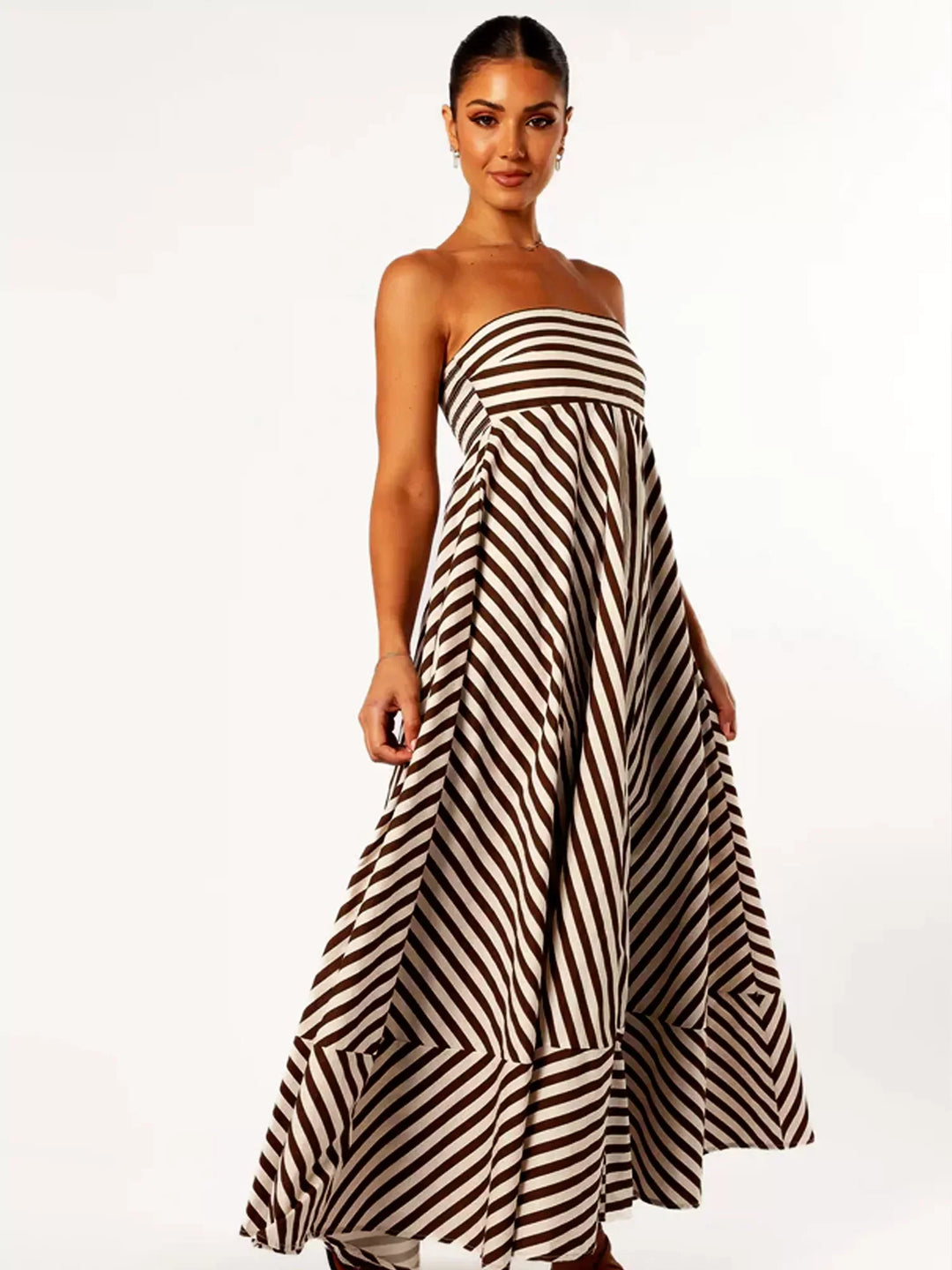 Macy - Strapless Maxi Dress