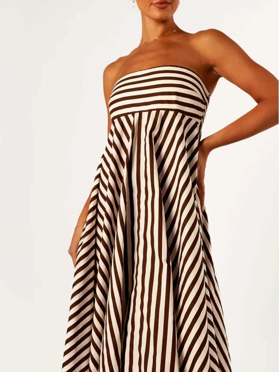 Macy - Strapless Maxi Dress