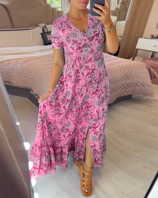 Elliana - Floral Printed Dress