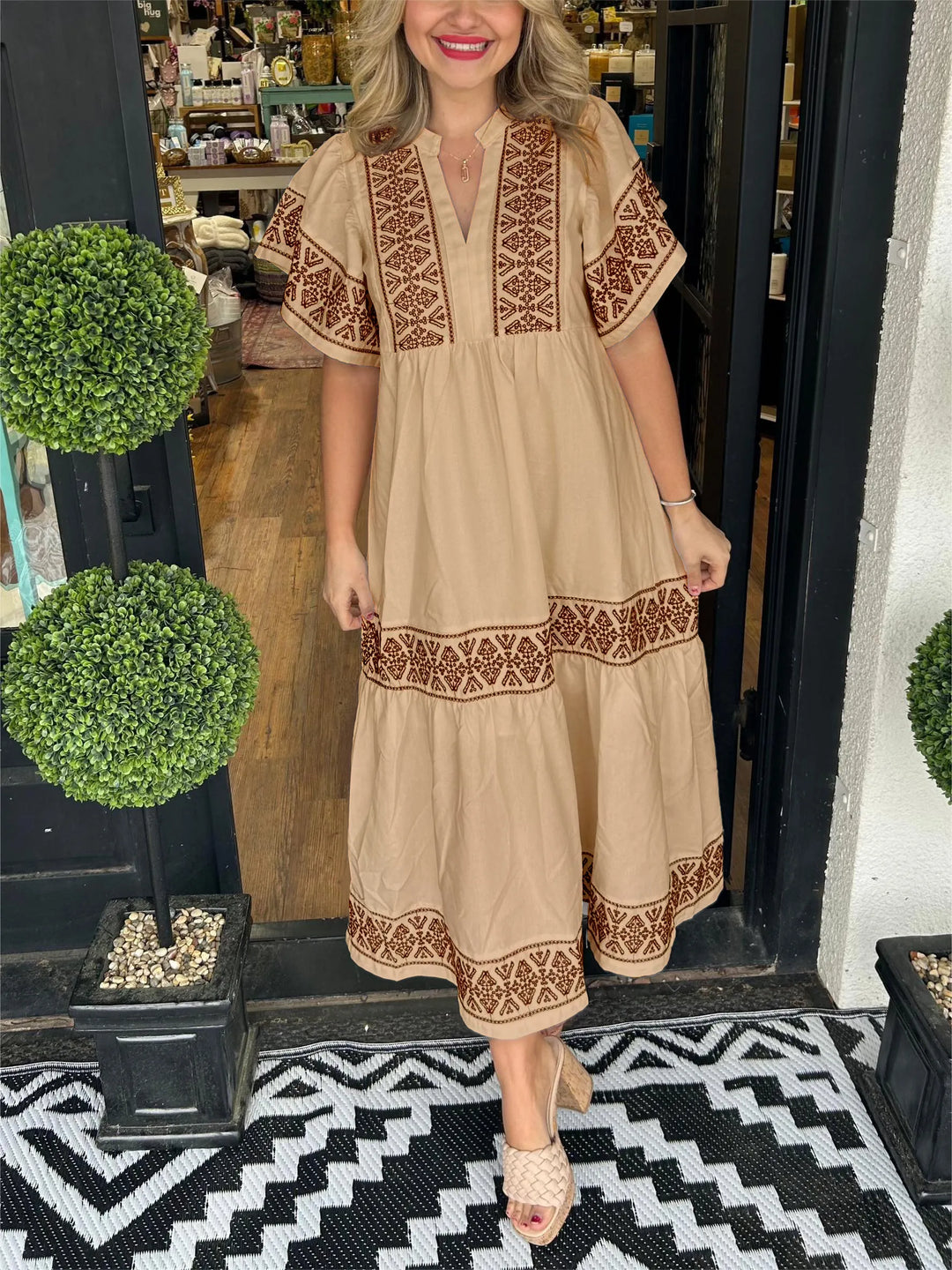 Lea - Dress | Boho Maxi Dress