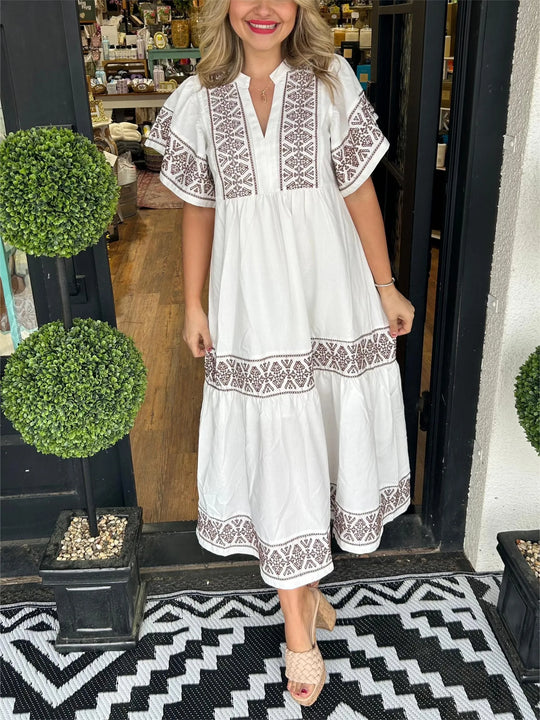 Lea - Dress | Boho Maxi Dress