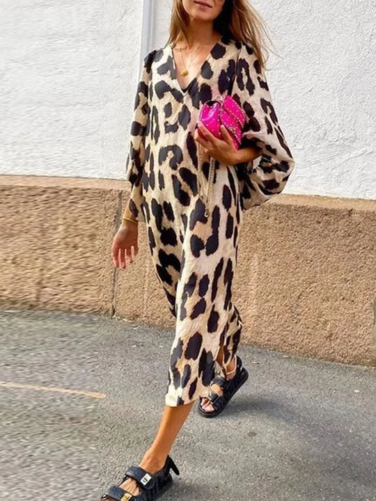 Estelle - Leopard Print Dress