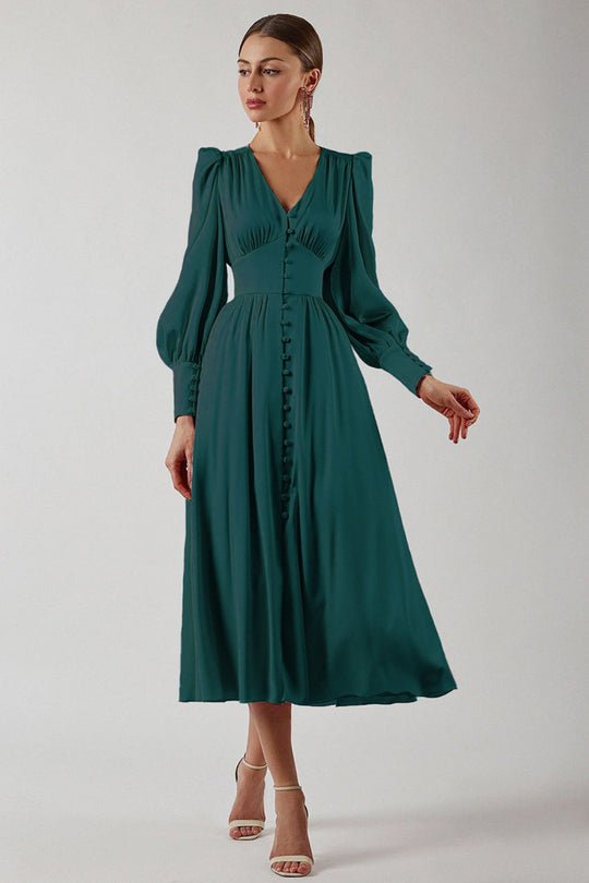 Jade - Dress - Elegant - Fitted Cut