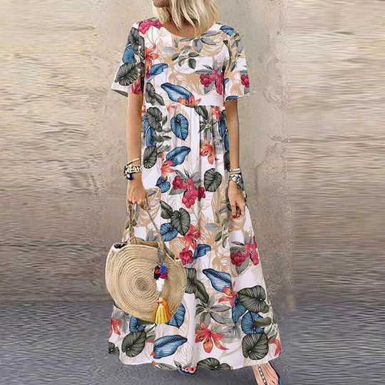 Armani - Vibrant Floral Maxi Dress