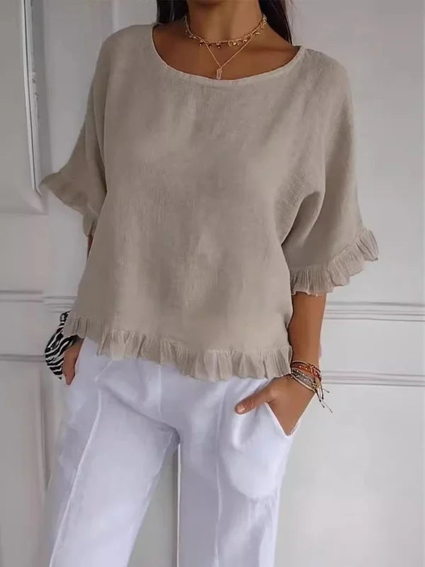 Nathalie - Linen Shirt