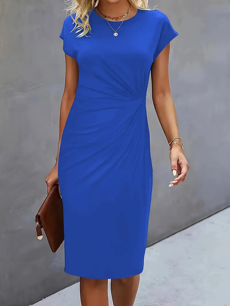 Quenti - Casual round neck dress