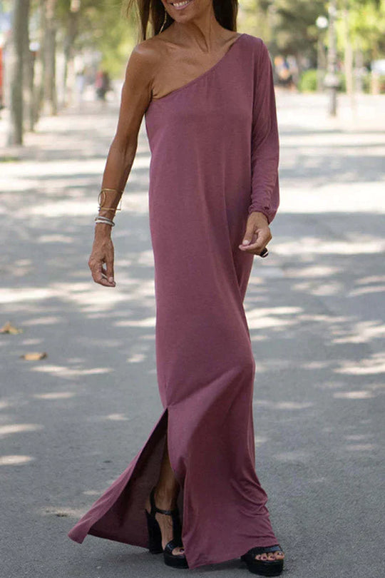 Sylvie - One Shoulder Maxi Dress