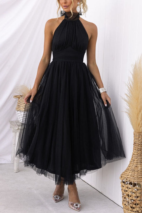 Analia - Elegant Dress With Long Skirt