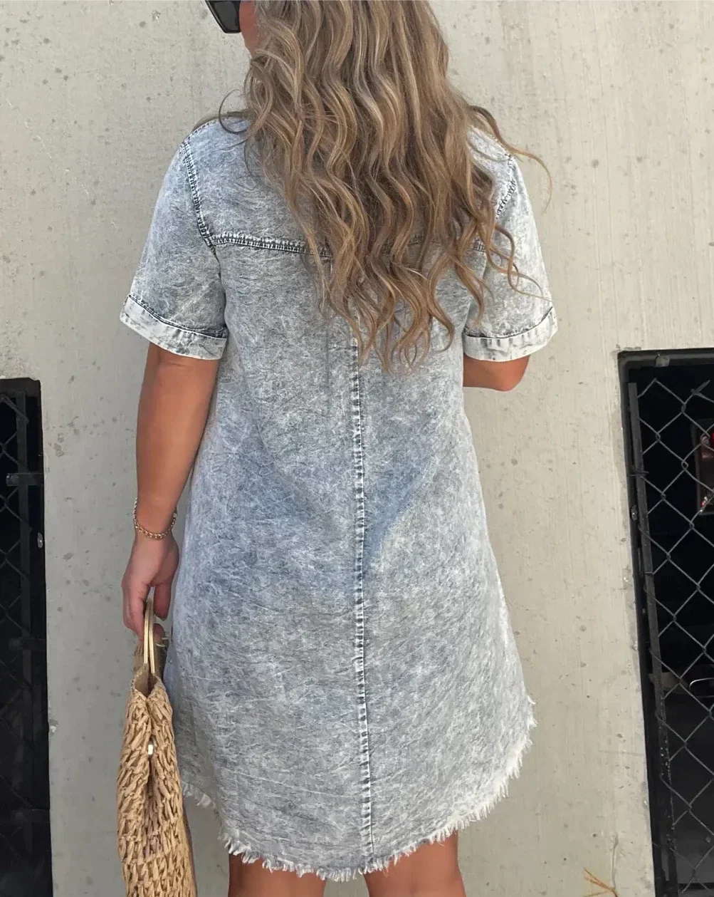 Brielle - Denim Shirt Dress