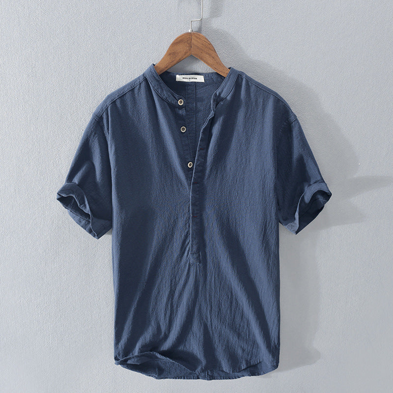 Luca | Luxury Cotton Blend Summer Shirt