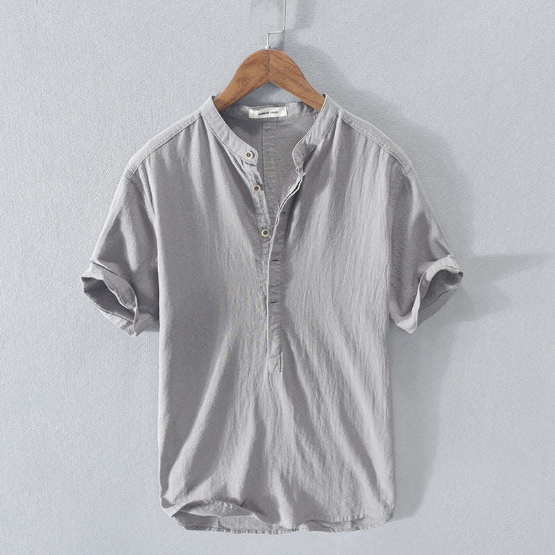 Luca | Luxury Cotton Blend Summer Shirt