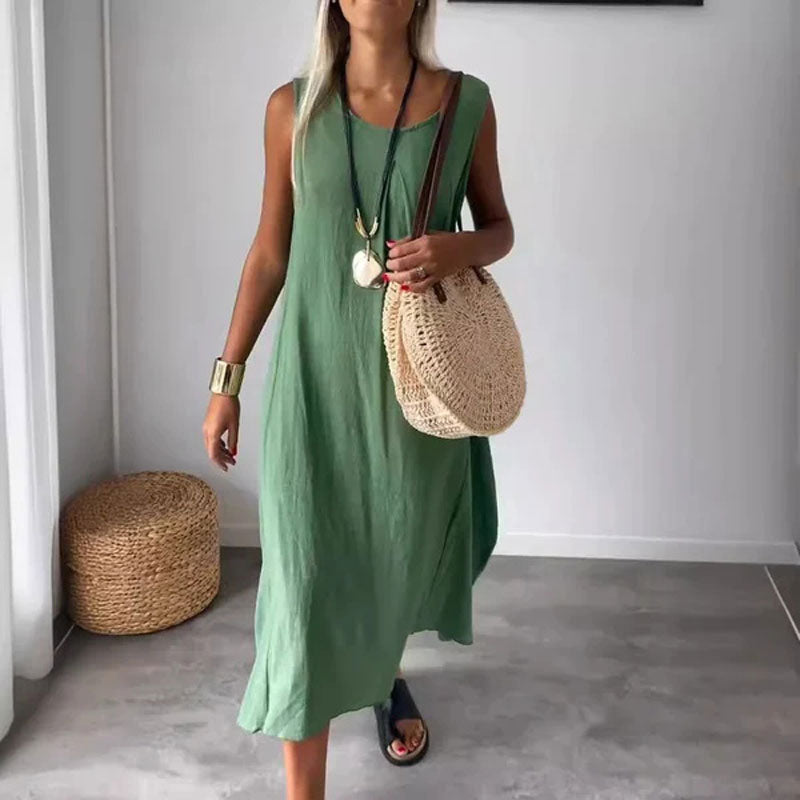 Natalia - Relaxed Sleeveless Dress