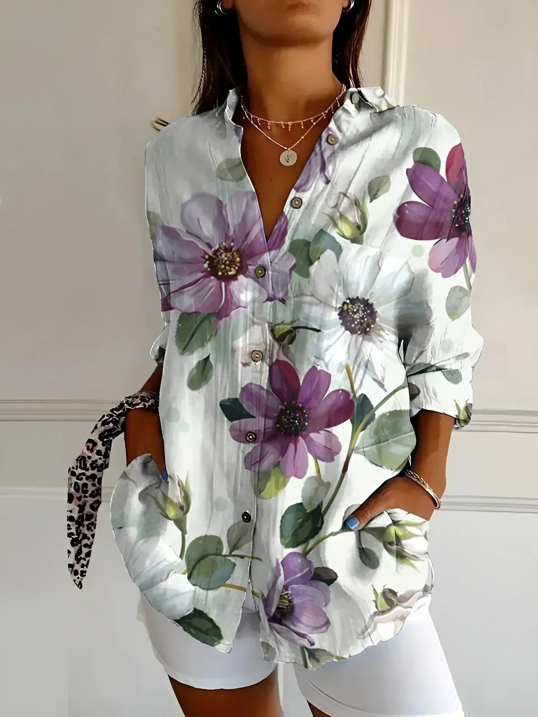 Adelaide - Floral Shirt